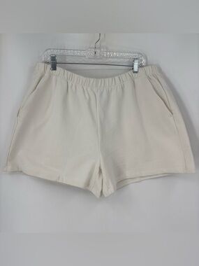 Patagonia Regenerative Organic Cotton Essential Shorts Wool White XL